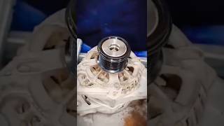 Alternator pulley noise 😲🙄 part 2 mechanic shorts [upl. by Attaymik777]