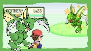 LIVE 4 Shiny Scyther after 20364 REs in the Fire Red Safari Zone WIN OR FAIL [upl. by Reade]