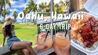 Oahu Travel Vlog best food in Hawaii amp things to do in Oahu [upl. by Zakarias]