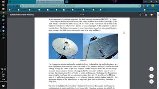 Cassegrain Reflector Antenna Desing in CST [upl. by Arodnahs959]