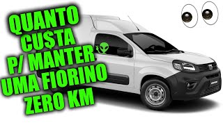 Quanto custa p manter uma Fiat Fiorino zero KM  Valores das revisões  Fui ver uma na loja [upl. by Ecidnac200]