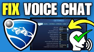 How To Fix Rocket League Voice Chat Not Working amp Mic Issues [upl. by Etat518]