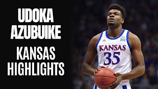 Udoka Azubuike Official Kansas Jayhawks Highlights [upl. by Houston366]