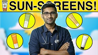 A complete GUIDE to SUNSCREENS தமிழ் tamil skincare skin sunscreen [upl. by Jann]