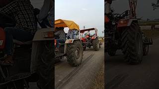 Toaching Swaraja 855 and Mahindra novo 605 shorts subscribe [upl. by Berkie269]