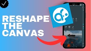 How to reshape the canvas in the Artflow app [upl. by Kayne536]