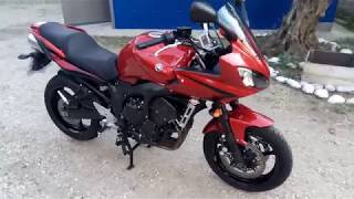 Yamaha Fz6 Fazer S2 Walkaround and Startup [upl. by Sheelah584]