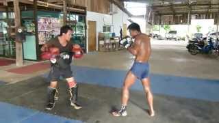 Treinamento Duro de Muay Thai [upl. by Cirone]