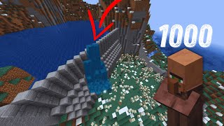 Realistic Water Dam VS 1000 Villagers [upl. by Iaht]