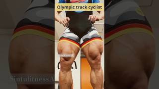 Legs of Olympic track cyclist VSOlympic runner Robert Förstemannamp Mo Farah [upl. by Aneeuq]