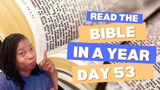 Read Through The Bible Day 53 Leviticus 2627 [upl. by Nythsa]