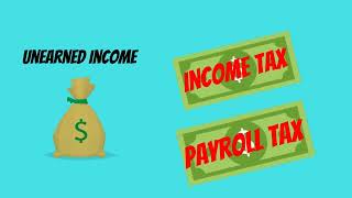 Earned Vs Unearned Income [upl. by Ecinereb]