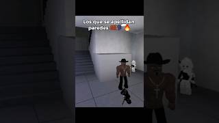 El que se apellida paredes 🧱 roblox shorts humor [upl. by Rannug]