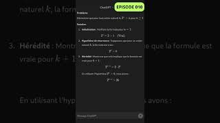 10 Suites  La Démonstration par Récurrence par lExemple [upl. by Refinaj]
