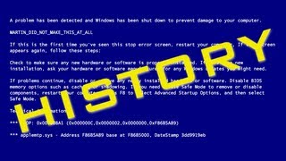 History of the Windows BSODs [upl. by Bryce]
