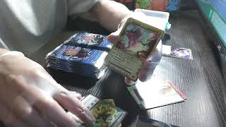 Unboxing and ripping a Chaotic Rise Of The Oligarch Booster Box [upl. by Anilag]