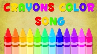 Crayons song  Color Song  Baby Videos [upl. by Suriaj]