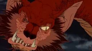 Dragon Rage  The Hobbit  Lord of the rings Animated 1977 [upl. by Helbonnas]