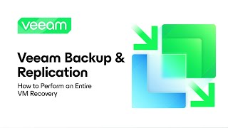 Veeam Backup amp Replication How to Perform an Entire Virtual Machine Recovery [upl. by Namijneb402]