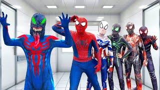 SUPERHEROs Story  Team SpiderMan VS Super BADVENOM  Funny Action [upl. by Becht30]