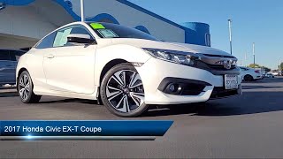 2017 Honda Civic EXT Coupe Sacramento Elk Grove Roseville Stockton Folsom [upl. by Enrico]