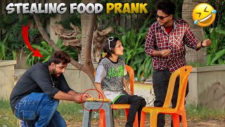 Stealing Food Prank With Twist  Part 3  Prank in Pakistan  Zaid Chulbula [upl. by Ocirederf489]