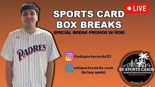 SD SPORTS CARDS 012924 PHOENIX  FOTL PRIZM  MORE WROB boxbreak sportscards liveboxbreaks [upl. by Cissej]