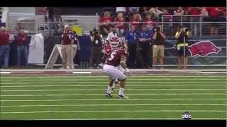 Cobi Hamilton WR Arkansas Highlights Part 1 [upl. by Dallis]