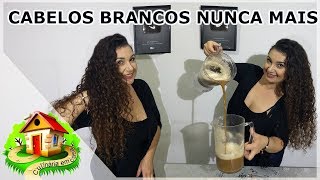 CABELOS BRANCOS  NUNCA MAIS PINTE EM CASA SÓ COM 2 INGREDIENTES NATURAL  Culinária em Casa [upl. by Aivataj114]