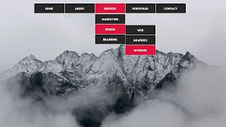 How to create a Simple Dropdown menu using HTML CSS [upl. by Esir]