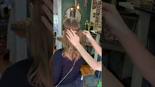 Barrette hair tutorial diy [upl. by Guzel467]