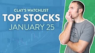 Top 10 Stocks For January 25 2024  PLUG PHUN AMD GETR AMC and more [upl. by Derfnam717]