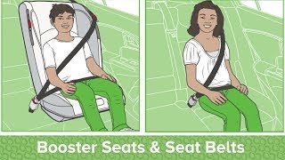 When to use a Booster Seat or Seat Belt  Cincinnati Childrens [upl. by Milt603]