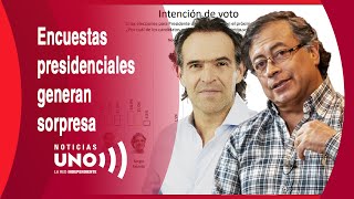 Últimas encuestas presidenciales sorprenden a colombianos pero no generan cambios en candidatos [upl. by Esinet]