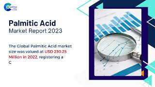 Palmitic Acid Market Report 2023  Forecast Market Size amp Growth [upl. by Ahseihs]