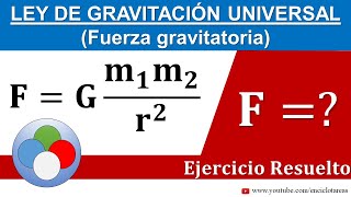 GRAVITACIÃ“N UNIVERSAL  Fuerza Gravitatoria [upl. by Tullius]