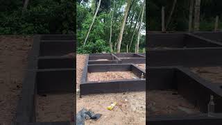 Water proof coating on plinthbeam part 12 construction constructionindustry waterproof [upl. by Cailly]