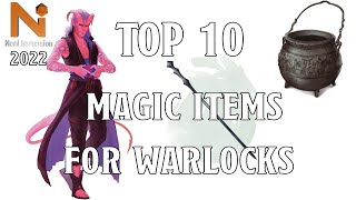 Top 10 Magic Items For Warlocks in DampD 5e  Nerd Immersion [upl. by Iahcedrom]