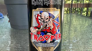 iron maiden trooper beer review [upl. by Kilmarx]