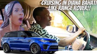 Driving Diana BAHATI  Like Supercharged Range Rover Autobiography [upl. by Artiek]