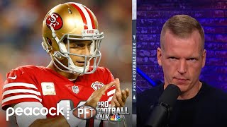 How sustainable is Jimmy Garoppolo in San Francisco 49ers  Pro Football Talk  NBC Sports [upl. by Rraval]