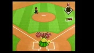 mario baseball  Mario vs Wario pt1 [upl. by Ayenet]