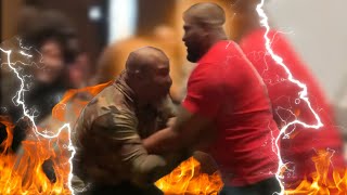 Shannon Briggs Attempts Takedown On Rampage Jackson [upl. by Essex]