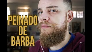 PEINADO DE BARBA Cómo tener la BARBA ESTIRADA [upl. by Lewie351]