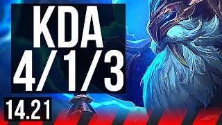 ORNN vs OLAF TOP  413  KR Master  1421 [upl. by Arawaj]