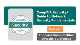 Endpoint Vulnerabilities Attacks amp Defenses  Network Security Fundamentals  CompTIA Security [upl. by Gaulin]