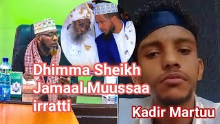 Dhimma Sheikh Jamaal Muussaa irratti Kadir Martuu Maal jaan [upl. by Alyad390]