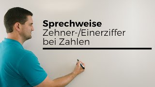 Problematik SprechweiseSchreibweise von ZehnerEinerziffer bei Zahlen Wissenswertes [upl. by Ynnus491]