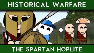 Historical Warfare The Spartan Hoplite [upl. by Hgiellek905]