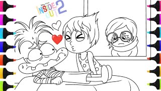 Inside Out 2 New Coloring PagesNCS MUSİC [upl. by Nohsreg]